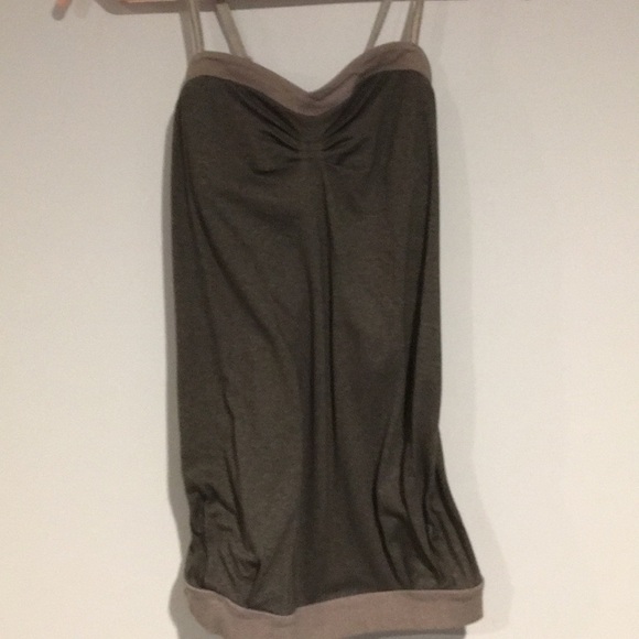 Lululemon Gray Tank Top adj straps - Picture 2 of 6